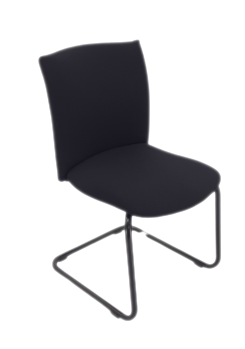 Chaise de réunion Haworth Comforto Noir