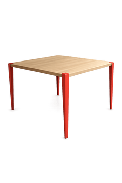Table de réunion Tiptoe rectangulaire 120x120 cm