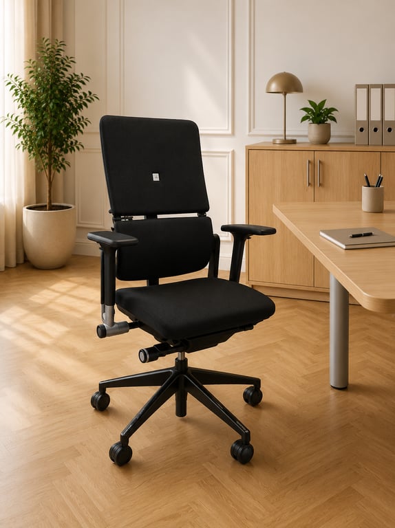 Fauteuil de bureau Steelcase noir