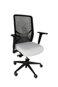 Fauteuil de bureau avec roulettes et assise rotative