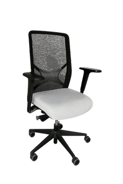 Fauteuil de bureau avec roulettes et assise rotative