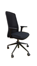 Fauteuil de bureau Quadrifoglio Group Diade Rock Noir