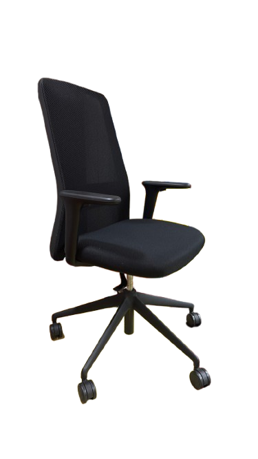 Fauteuil de bureau Quadrifoglio Group Diade Rock Noir