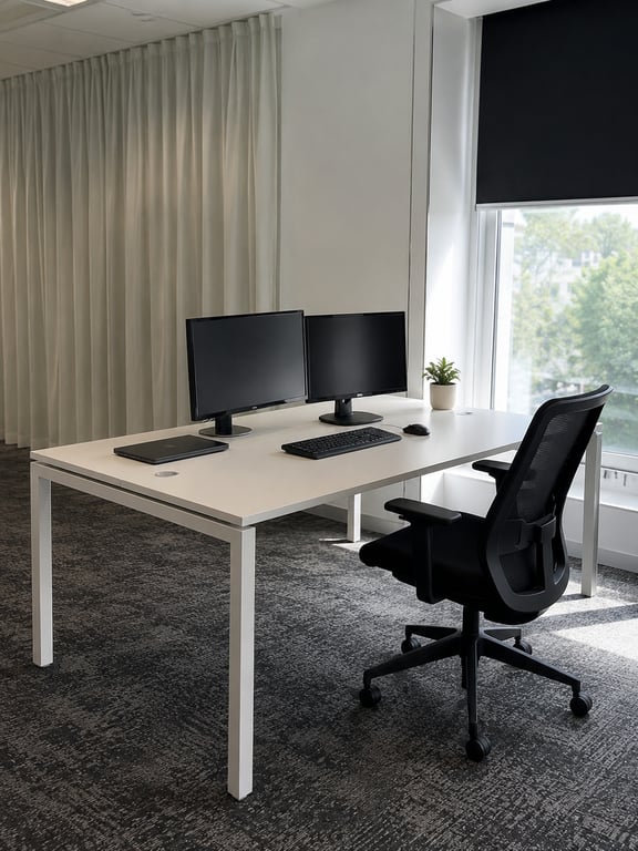 Bureau droit - Modèle 140x80