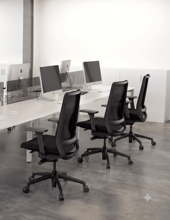 Fauteuil de bureau Forma 5 Sense Noir