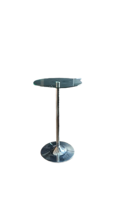 Mange-debout ronde 60x60 Greychrome - face