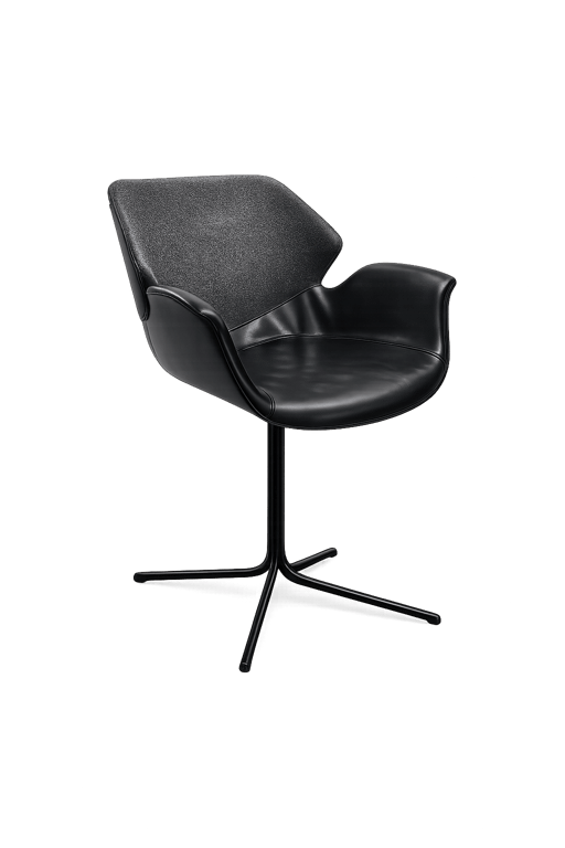 Chaise de réunion Zuiver avec accoudoirs