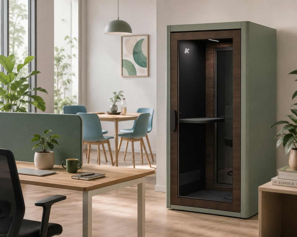 Cabine acoustique 1 place Neptune - Kabin Prototype Solo
