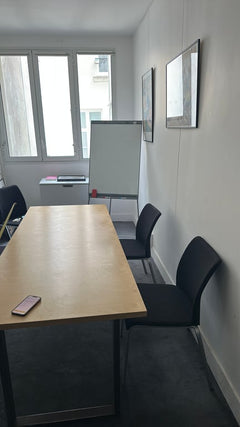 Chaise de réunion Steelcase noire - ambiance