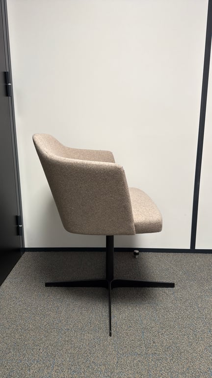 Chaise de réunion Crassevig Crème - 3-4