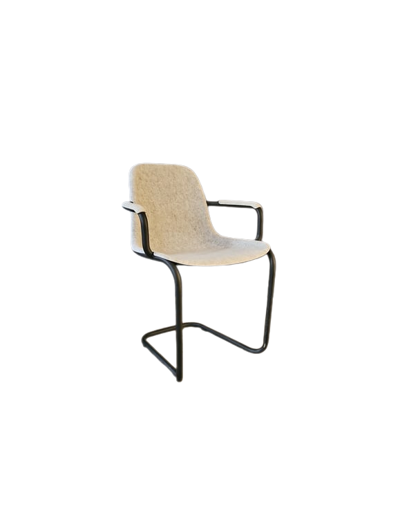 Chaise de réunion Thirsty de Zuiver