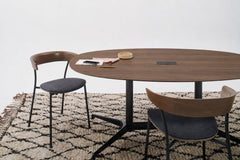 Table de réunion ovale Herman Miller