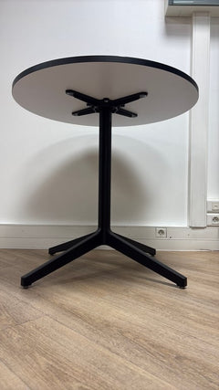 Table de réunion ronde noire - Pedrali Ypsilon 4 4795 - 3-4