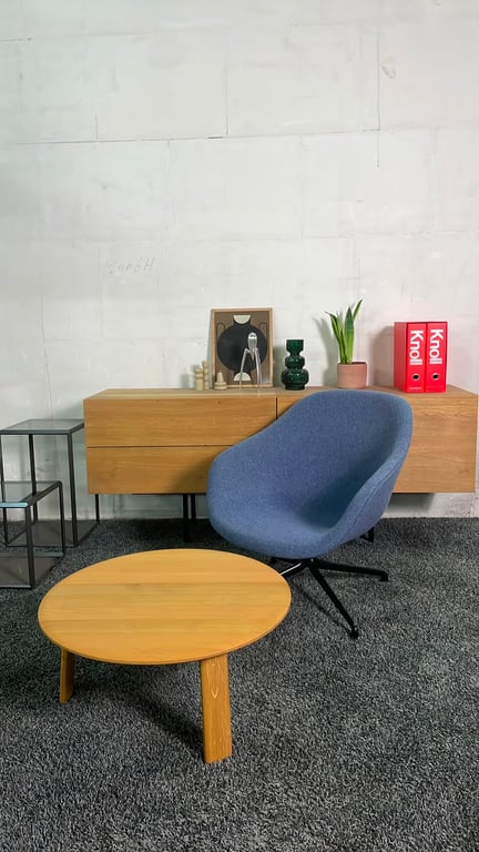 Fauteuil Hay AAL 81 Bleu
