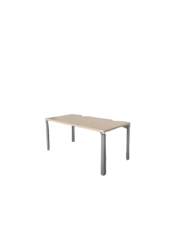 Bureau droit 160x80 Haworth - Épure - 3-4