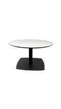 Table basse ronde 70x70 Résine et métal