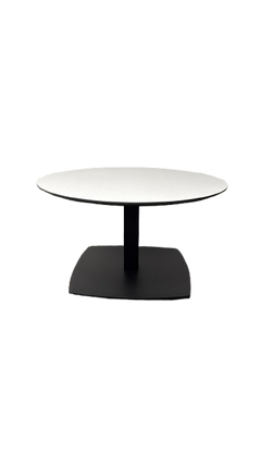 Table basse ronde 70x70 Résine et métal