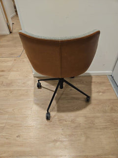 Chaise de Réunion avec Accoudoirs et Roulettes par Zuiver