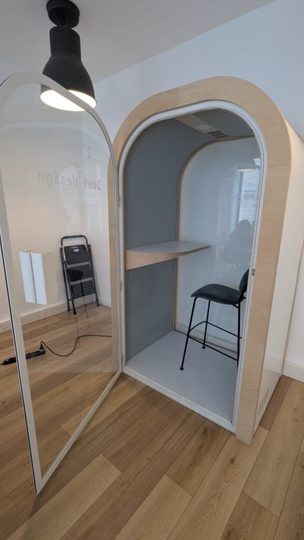 Cabine acoustique modèle Arche