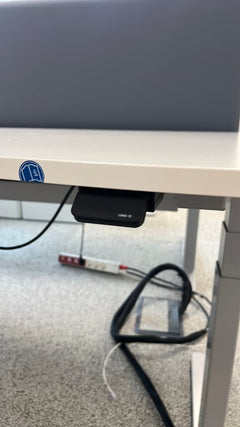 Bureau réglable 180x80 - Bene Level lift - avec cloison
