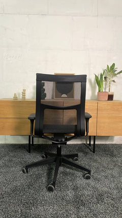 Fauteuil de bureau ICF Una plus Noir