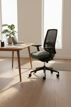 Fauteuil de bureau Haworth Lively assise verte