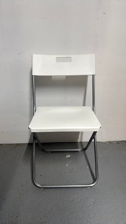 Chaise de cafétéria Gunde blanc IKEA