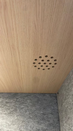 Cabine acoustique Solo de Work With Island - cotes