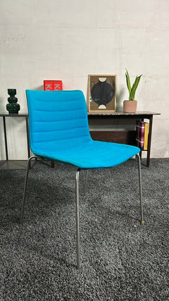 Chaise de réunion Arper Catifa 46 Bleu - 3-4