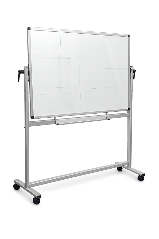 Tableau Blanc pour Feutres Velleda en Métal