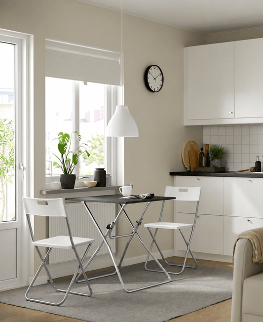 Chaise pliable IKEA Gunde blanc