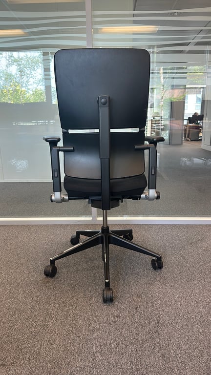 Fauteuil de bureau Steelcase noir - arriere