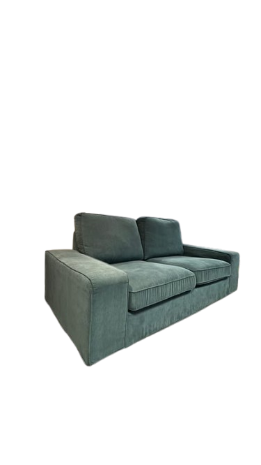 Canapé rectangulaire en tissu