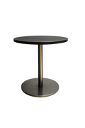 Table ronde 60x60 Noir et métal