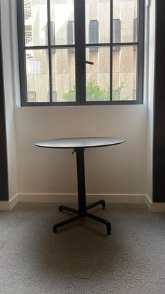 Table ronde de cafétéria 80x80 Noire - Nardi Vega - 3-4
