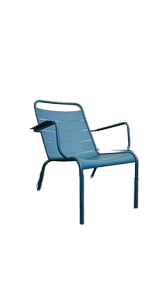 Chaise d'extérieur en métal