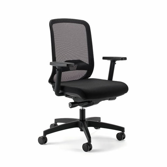 Fauteuil de bureau Sem en résille noire