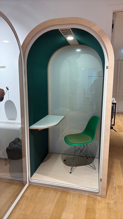 Cabine acoustique modèle Arche