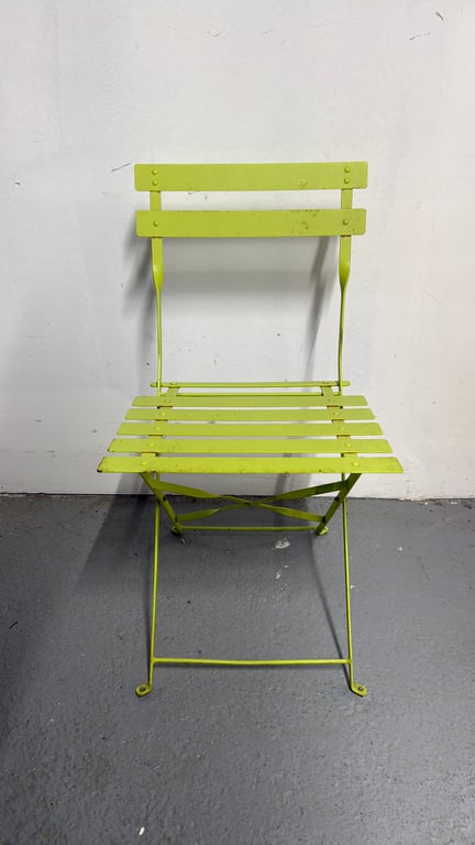 Chaise d'extérieur pliante, modèle Verte