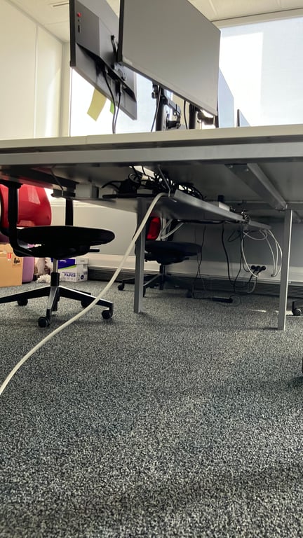 Bench 4 postes 140 - dessous