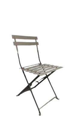 Chaise pliante en métal kaki - 3-4