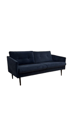 Canapé velours Midnight Blue