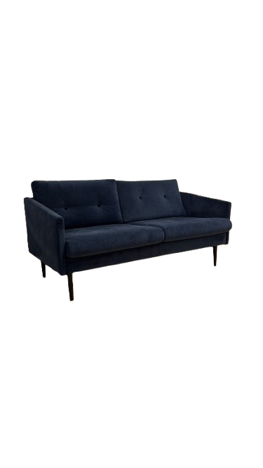 Canapé velours Midnight Blue