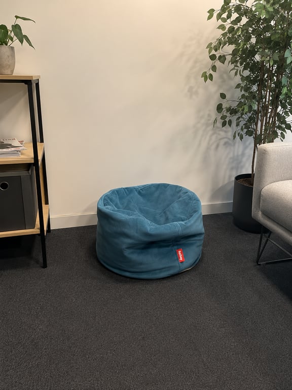 Pouf en Velours Orient