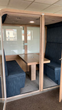 Cabine acoustique 4 places SBS - Quatro