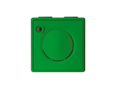 Casier de rangement en plastique avec fermeture moraillon - 3-4