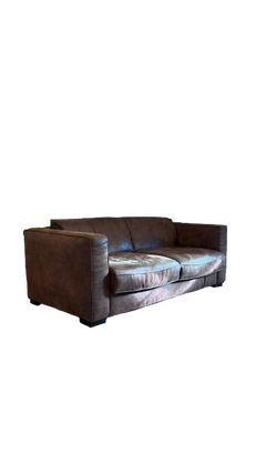 Canapé rectangulaire avec accoudoirs - 3-4