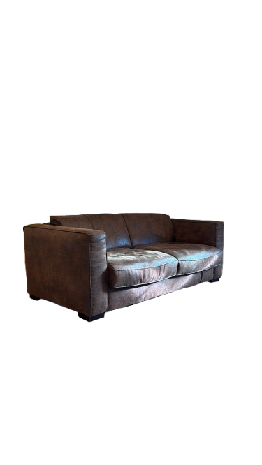 Canapé rectangulaire avec accoudoirs