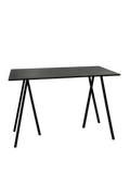 Table haute rectangulaire en bois