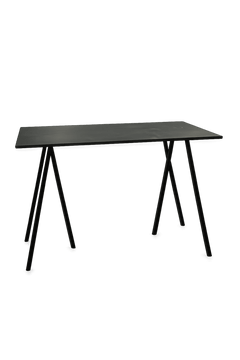 Table haute rectangulaire en bois